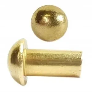 4x16 Nit nity z mosiądzu łeb kulisty DIN 660 50szt Oferta limitowana